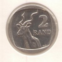 South Africa-2 Rand-2008-KM# 445-Aforika Borwa-South Africa, снимка 1 - Нумизматика и бонистика - 35452392