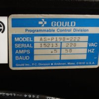 Програматор GOULD P190, снимка 5 - Други машини и части - 29136889
