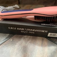 Електрическа четка за изправяне на коса, снимка 5 - Преси за коса - 38870629