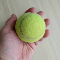 топче за тенис на корт, снимка 2 - Тенис - 42791381