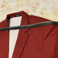 Червено елегантно мъжко сако, снимка 9 - Сака - 38245655