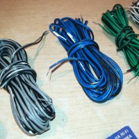 кабели за тонколони 6бр х 5 метра-внос швеция 1011201859, снимка 12 - Тонколони - 30743333
