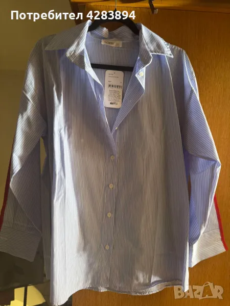 Риза нова със червен Кант, снимка 1