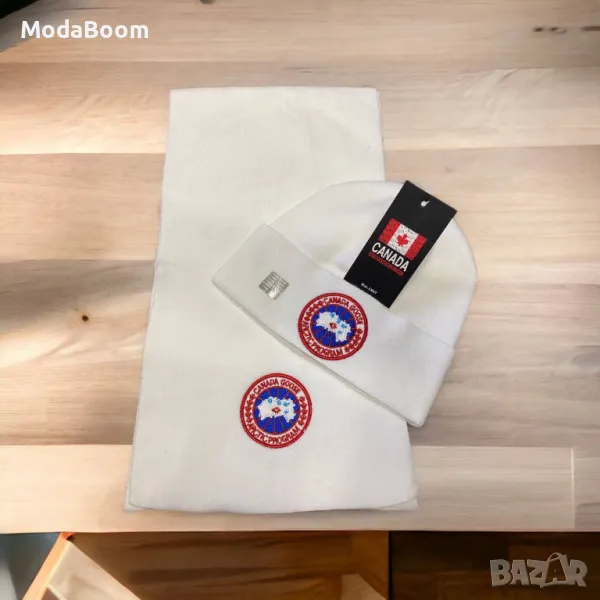 Canada Goose шапка + шал Различни цветове , снимка 1