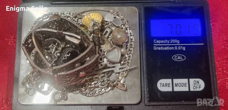 Сребърни бижута , сребро , снимка 1