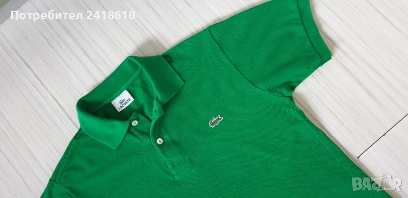 Lacoste Pique Cotton Classic Fit Mens Size 2 - XS  ОРИГИНАЛ! Мъжка Тениска!, снимка 1