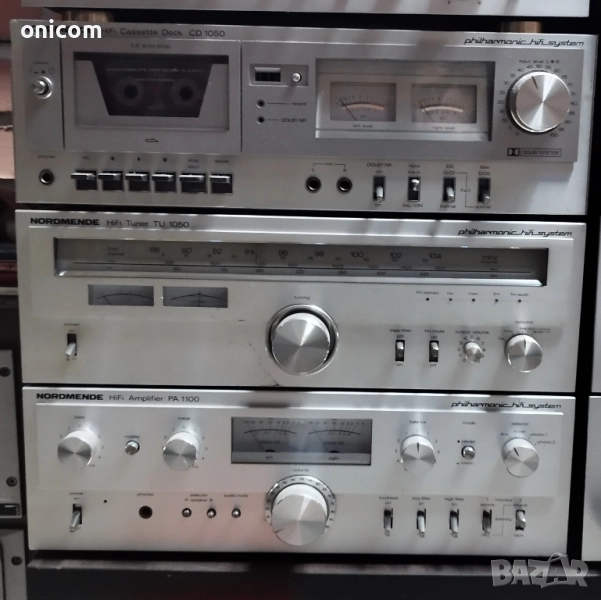 NORDMENDE - сет усилвател,тунер и дек, снимка 1