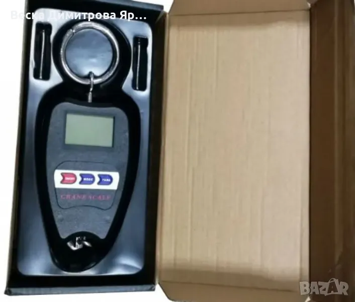 Електронен кантар с кука за измерване на тежък товар до 200 килограма, снимка 1