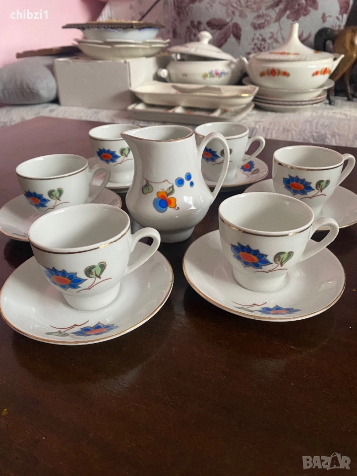 Сервиз за късо кафе на Китка! , снимка 1