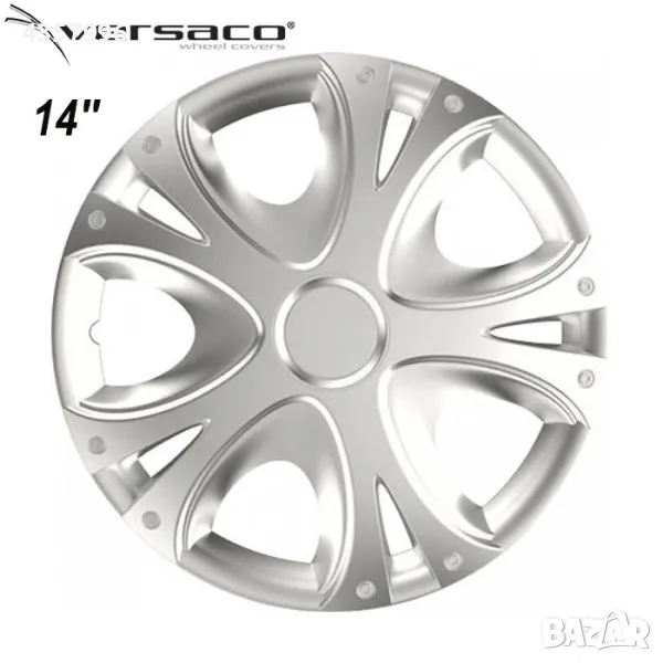 Тасове за джанти 14'' Versaco Dynamic Silver, снимка 1