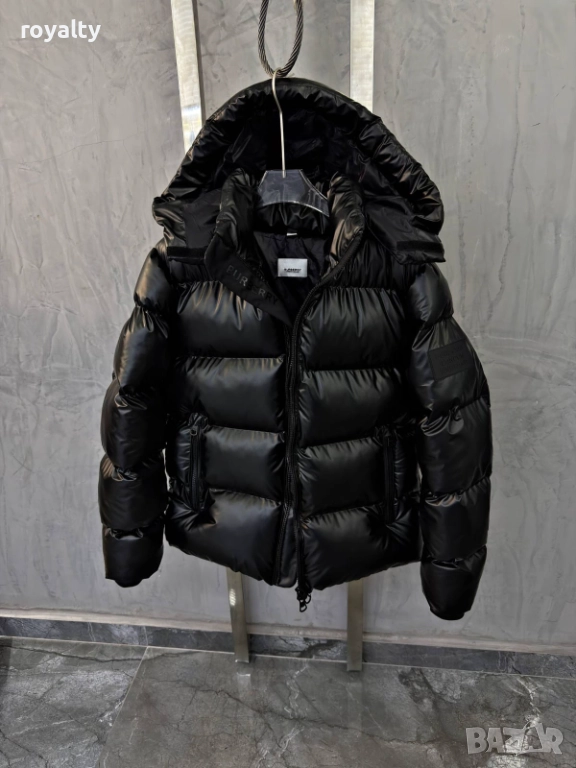Burberry Черно Зимно Мъжко Яке , снимка 1