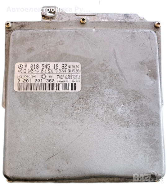 компютър MERCEDES W202 C250 2.5TD BOSCH 0281001360, 0 281 001 360 ,A0185451932, 0185451932 , снимка 1