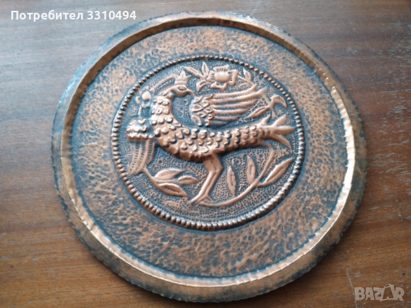 Медно пано за стена, снимка 1