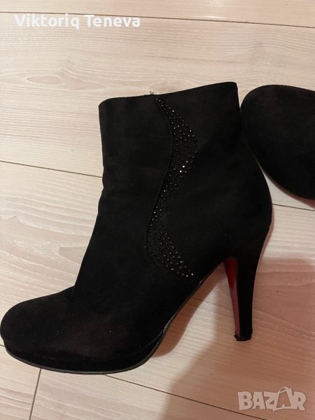 Дамски боти с камъни 40, снимка 1