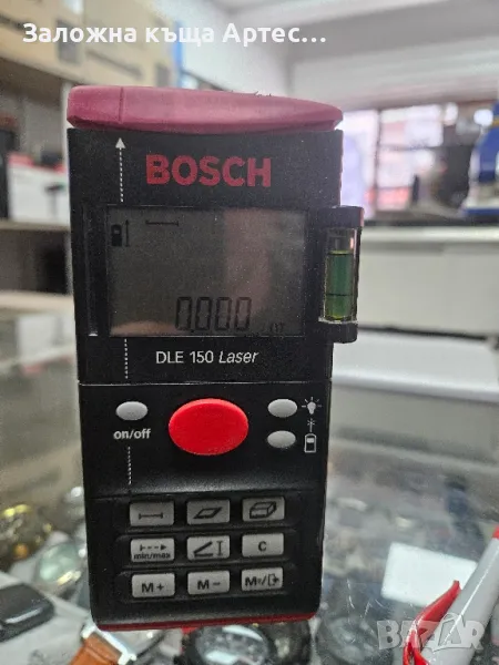 лазерна ролетка Bosch Dle 150 , снимка 1