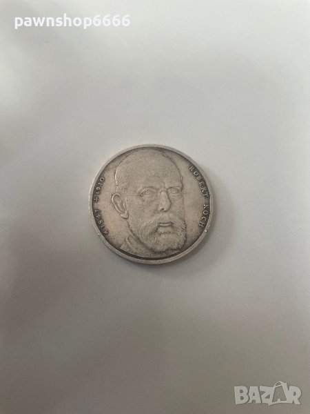 Сребърна монета 10 Deutsche Mark Koch 1993, снимка 1