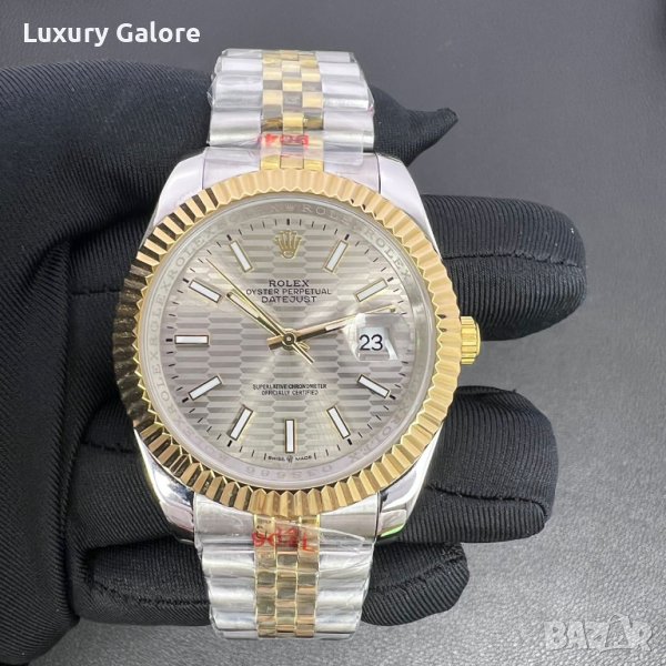 Мъжки часовник Rolex Oyster Perpetual Datejust с автоматичен механизъм, снимка 1