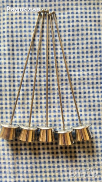 Johnnie Walker метални бъркалки за коктейли , снимка 1