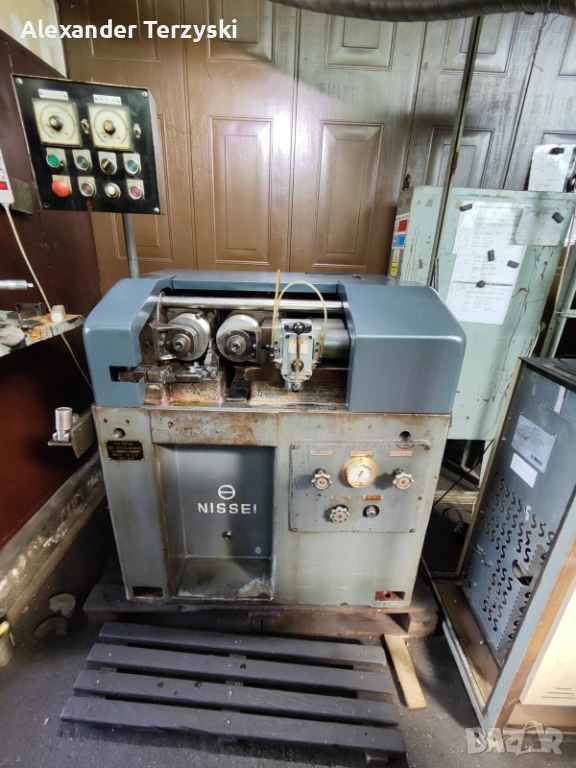 Японска резбонакатна машина Nissei , модел Fa-6U, снимка 1