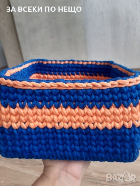 ПЛЕТЕН ПАНЕР С ДЪРВЕНО ДЪНО, снимка 1