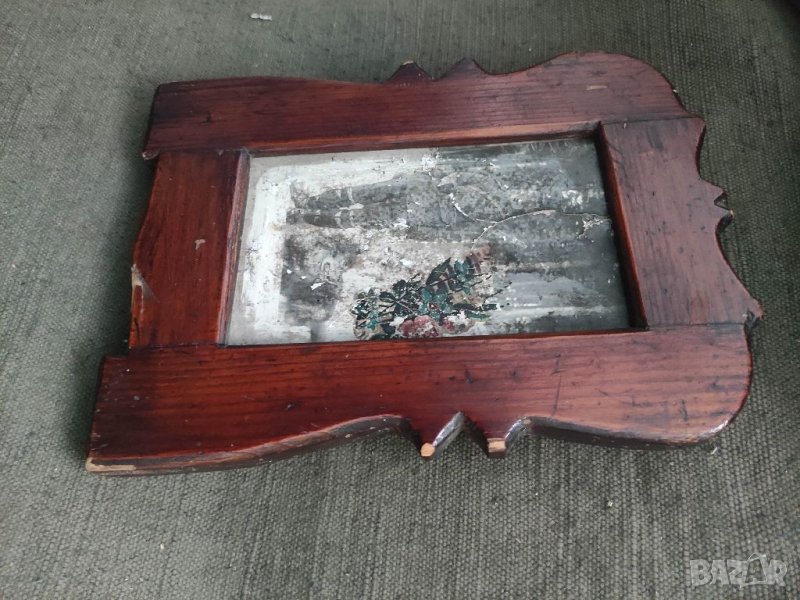 Продавам снимка Граничар  с куче в рамка  , снимка 1