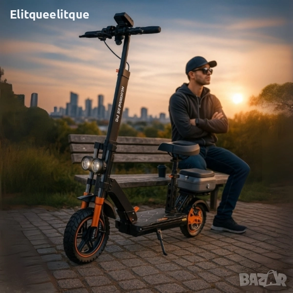 Електрическа тротинетка KuKirin M5 Pro – 1000W, 70 км пробег, 52 км/ч, сгъваема, снимка 1