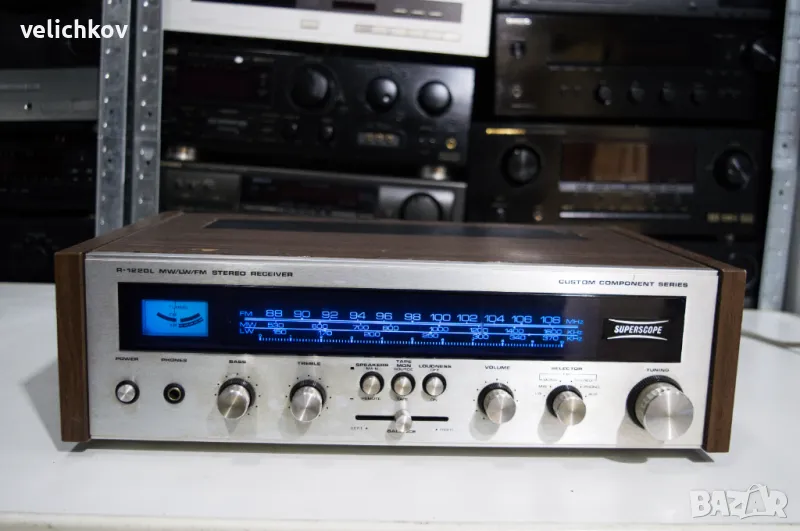 Ресивър Superscope R-1220L e проектиран в Marantz USA, снимка 1