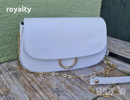 Дамска бяла чанта , снимка 1