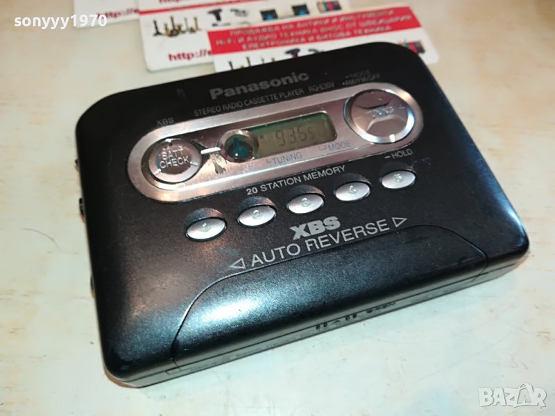 PANASONIC RQ-E30V WALKAN REVERSE DECK/RADIO 0811221132, снимка 1