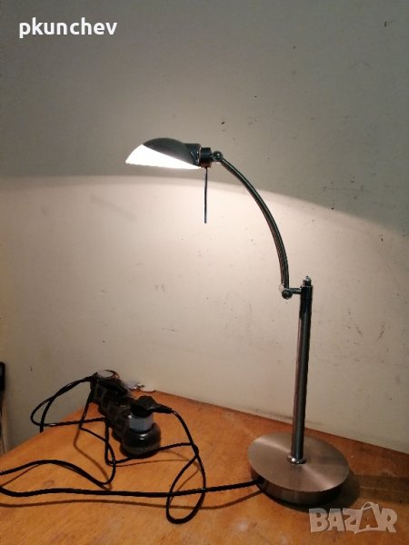 Метална настолна лампа. , снимка 1