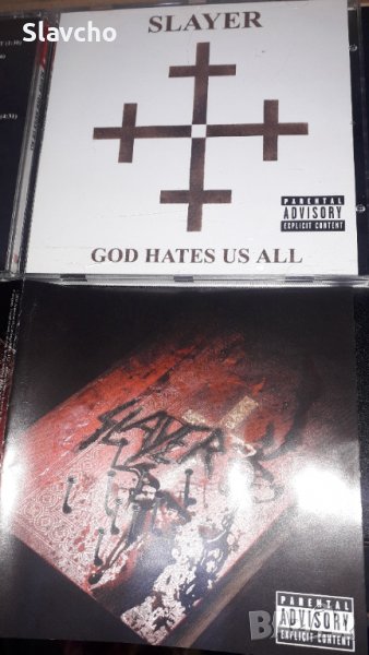 Компакт диск на - Slayer – God Hates Us All /2001, снимка 1