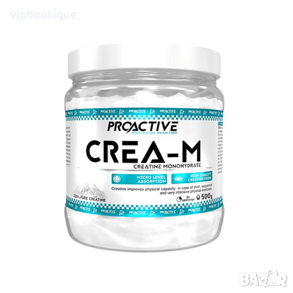 100% Чист Креатин Монохидрат Crea-M 500 грама, снимка 1