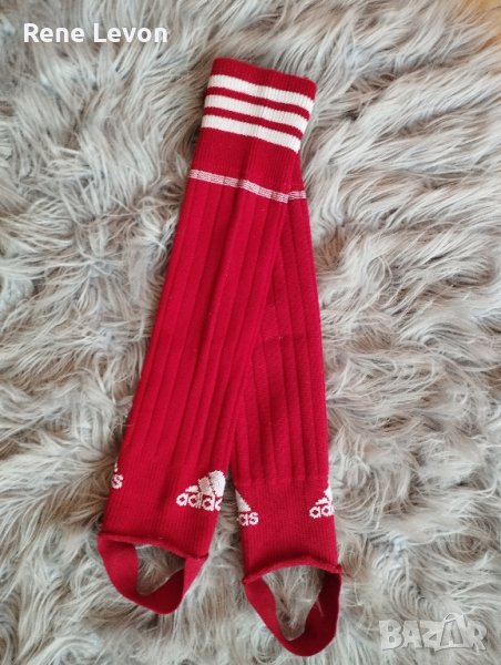 Футболни чорапи с ленти Adidas , снимка 1