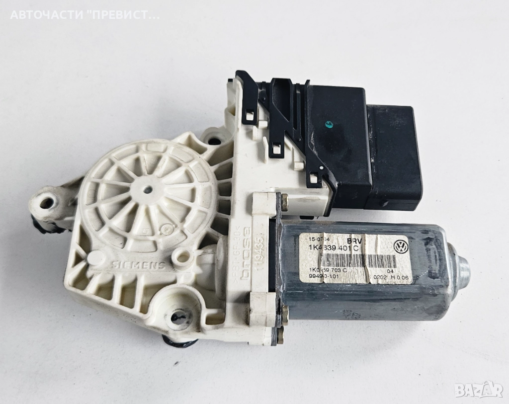 Задна Лява Машинка Ел Стъкло Фолксваген Голф 5 VW Golf 5 1K4839401C, снимка 1