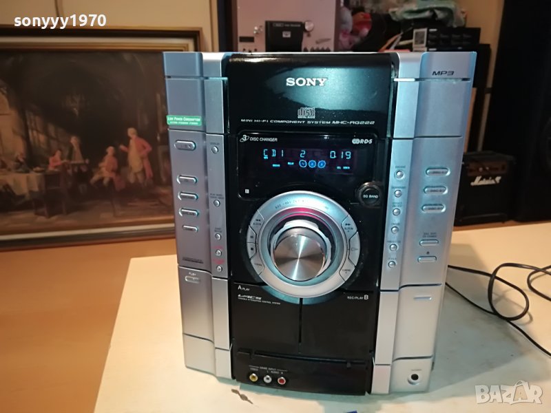 заявено-SONY HCD-RG222 CD DECK RECEIVER-ВНОС GERMANY 2701231225, снимка 1