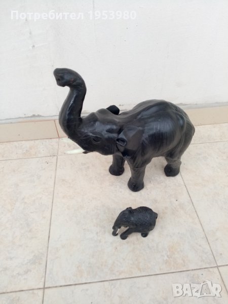 Две статуетки на слонове, снимка 1