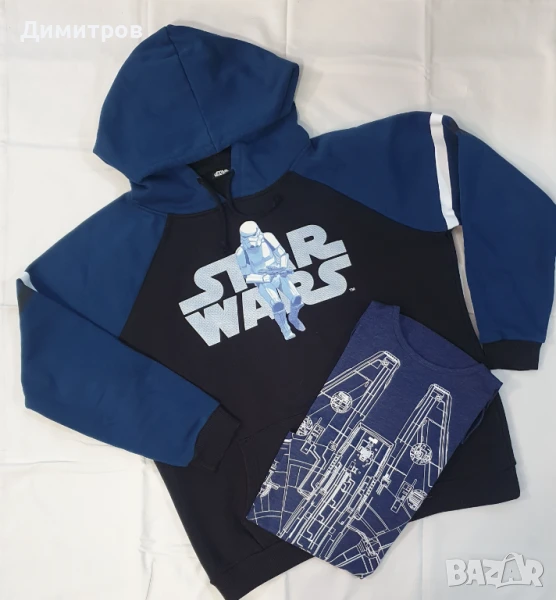 Комплект Star Wars - суичър и потник, снимка 1