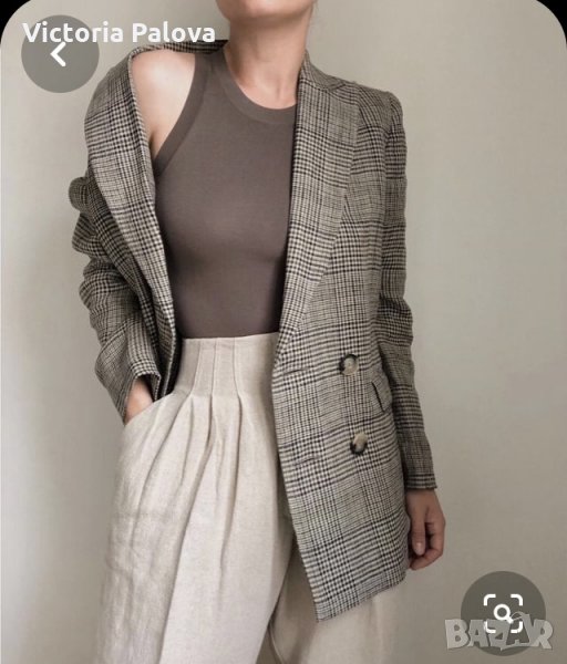 Красиво мъжко(дамско) сако,100% вълна, снимка 1