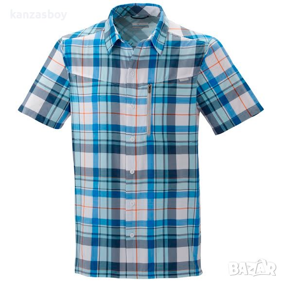 Columbia Silver Ridge Plaid Short Sleeve Shirt - страхотна мъжка риза, снимка 1