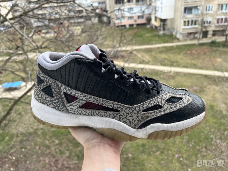 Jordan 11 Retro Low IE Cement — номер 46, снимка 1