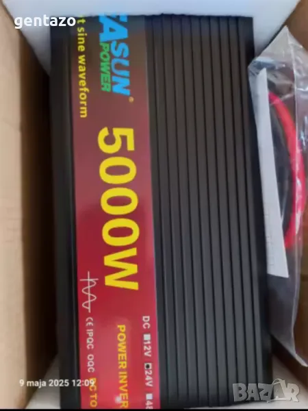 Инвертор пълна синусоида 2500w/5000w 24v - 220v, снимка 1