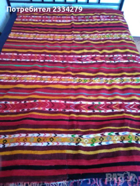 Старо битово покривало за мендер,легло и за земя., снимка 1