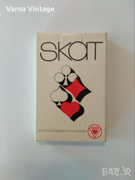 Колекционерски карти за игра в Скат ЗАПЕЧАТАНИ. ASS Altenburg Германия., снимка 1