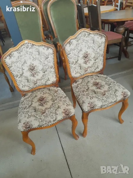 Масивни Барокови Столове-2бр внос от Германия-ОБЯВЕНАТА ЦЕНА Е ЗА БРОЙ!, снимка 1