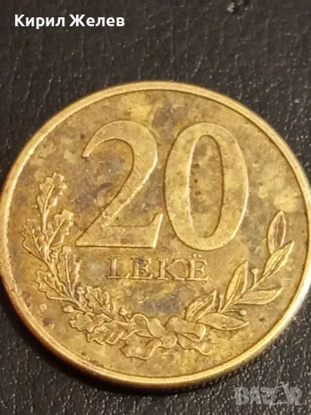 Монета 20 леке 2016г. Албания красива за КОЛЕКЦИЯ ДЕКОРАЦИЯ 37908, снимка 1