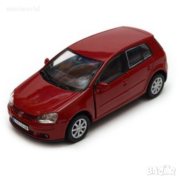 VW Golf V - мащаб 1:39 на Welly моделът е нов в кутия, снимка 1