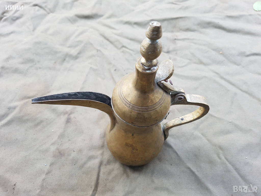 Османски чайник ибрик с печат , снимка 1