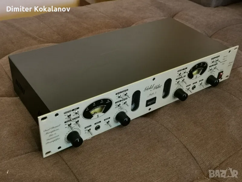 SPL GoldMike MKII 2485 Premium микрофонен предусилвател 2-канала, снимка 1