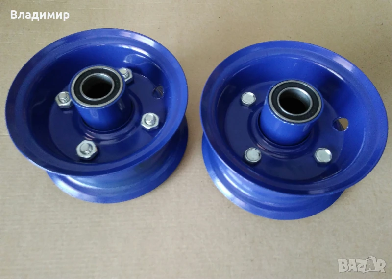 2 броя джанти за ръчна транспортна количка , снимка 1