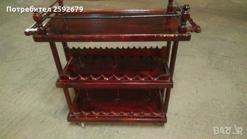 Дървена демонстрационна количка, снимка 1